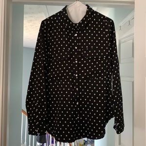 Kut from the Cloth polka dot button down